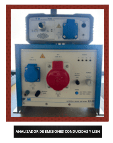 Receptor y LISN para realizar pruebas CEM en nuestros paneles de control de bombas contra incendios