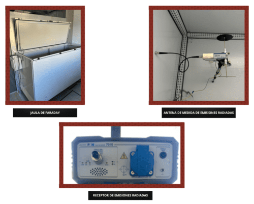 Contamos con un laboratorio completo propio para realizar las pruebas CEM en nuestros paneles de control de bombas contra incendios 