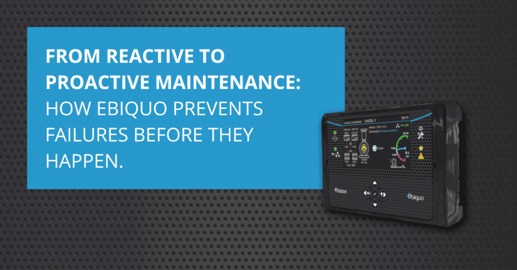 PROACTIVE MAINTENANCE EBIQUO